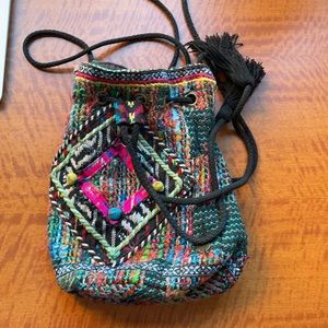 Billabong Patterned Purse/ Small Bag/ Satchel 💜💙❤️